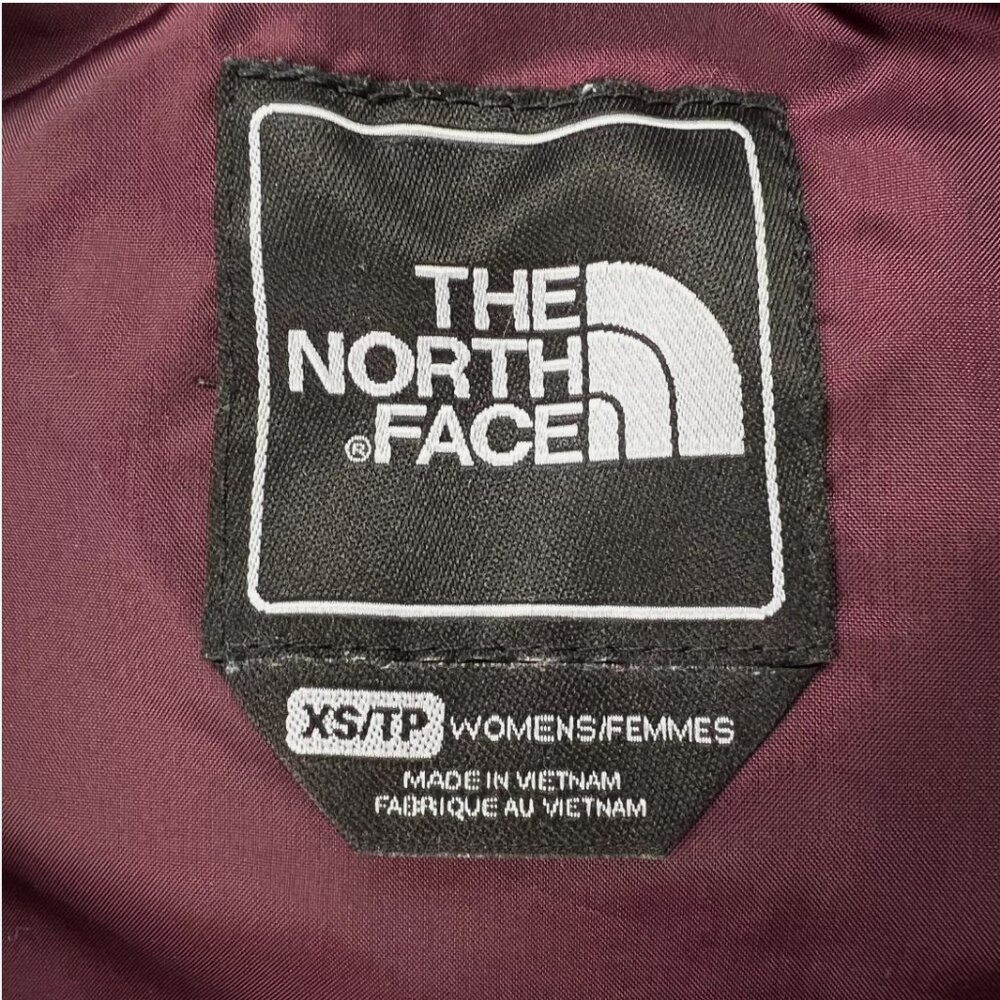 The North Face Bright Pink Vest 550 Goose Down Full Zip Insulated Quilted Winter - Picture 5 of 16